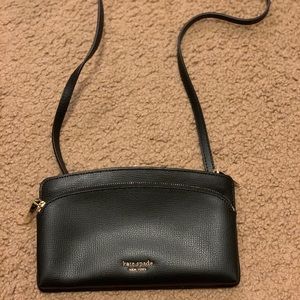 Kate Spade Black Leather Crossbody